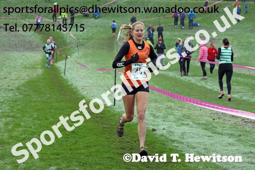 Senior women, Durham Cathedral Cross Country Relays. Photo: David T. Hewitson/Sports for All Pics